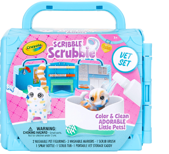 Scribble Scrubbies Pets Vet Set