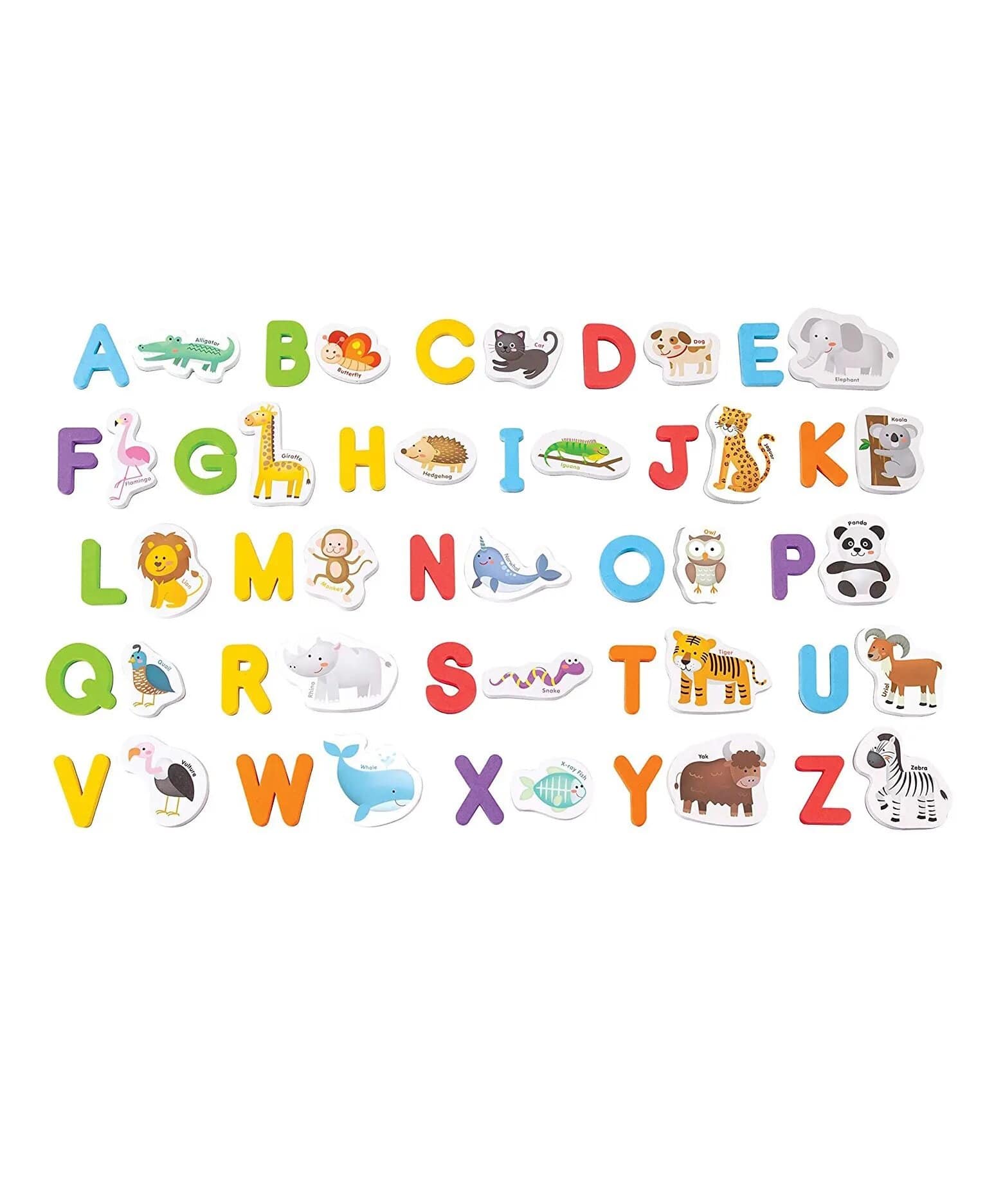 Crayola Toys Crayola Animal Party ABC Matching Magnet Set - 52 Pieces