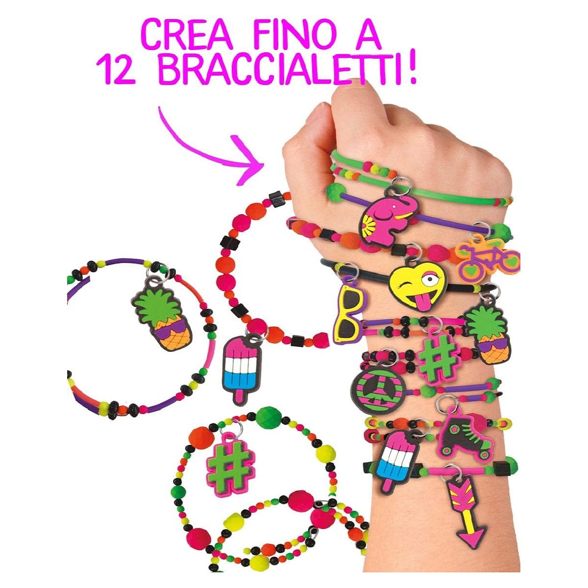 Crayola Toys Crayola Creations Neon Charm Mash-Up Kit