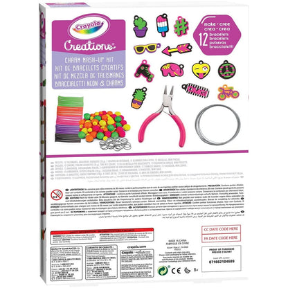 Crayola Toys Crayola Creations Neon Charm Mash-Up Kit