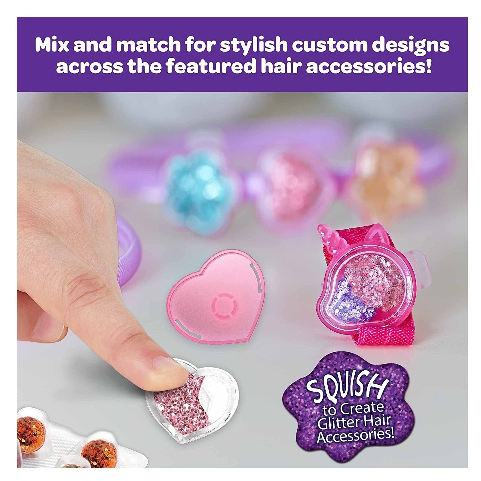 Crayola Toys Crayola Glitter Dots Salon Hair Clips Craft