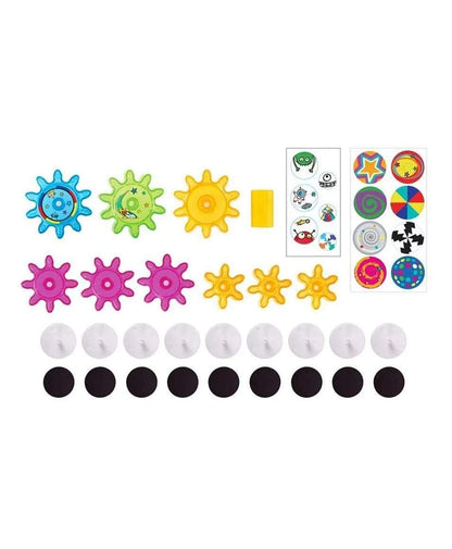 Crayola Toys Crayola Wall Easel & Magnetic Gears - Multi colour