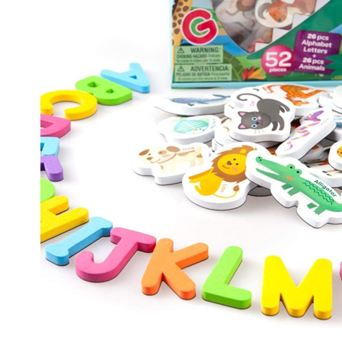 Crayola Toys Grow N UP Crayola 52 Piece Magnetic Animals & Letters