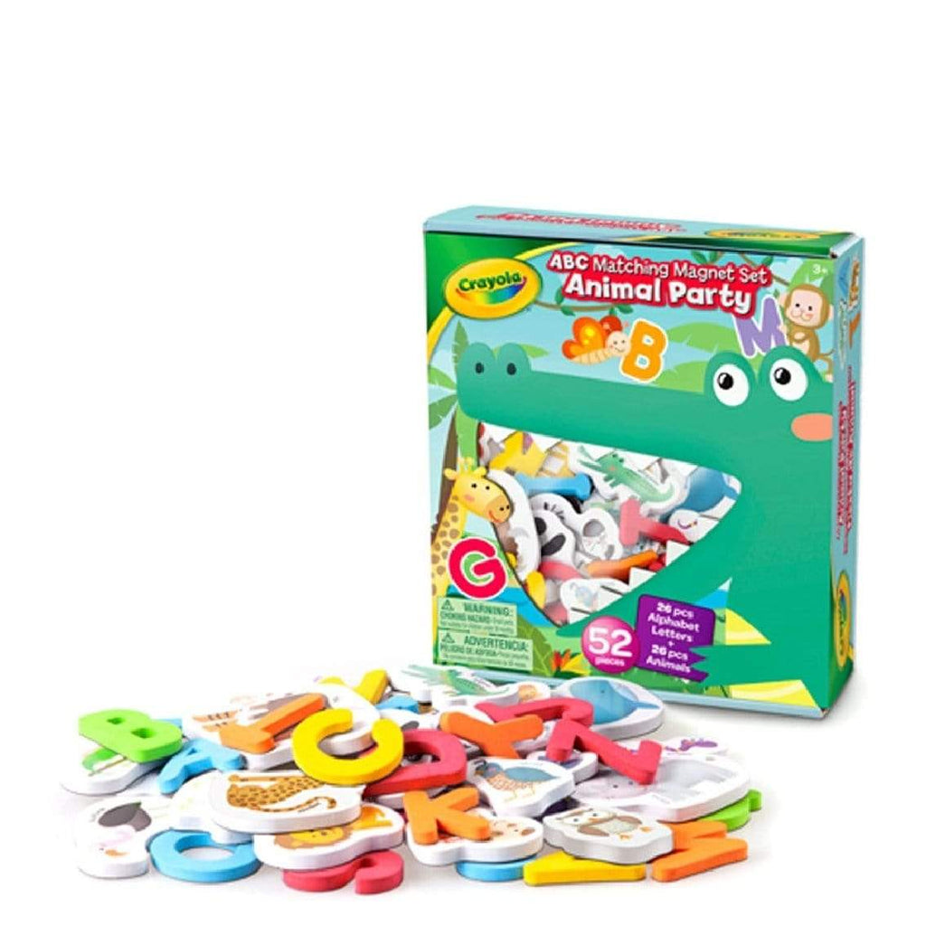 Crayola Toys Grow N UP Crayola 52 Piece Magnetic Animals & Letters