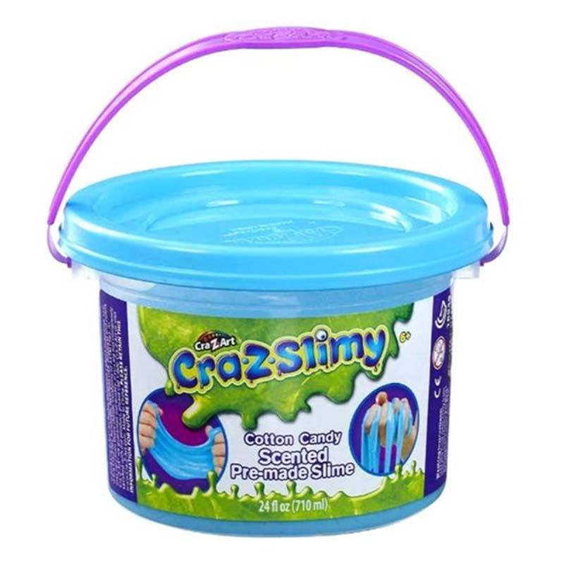 CraZslimy Scented Premade Tub 24 oz Cotton Candy
