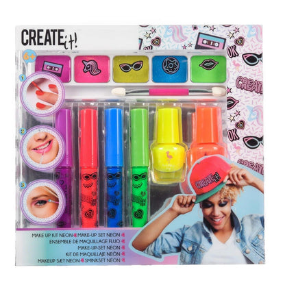 Create it Beauty Create it! Makeup Set Neon 7-Dlg