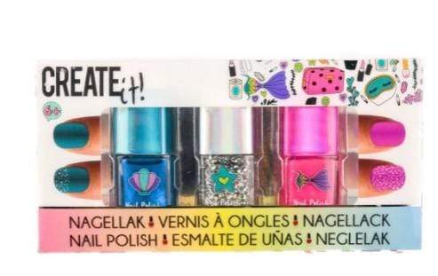 Create it Beauty Create it! nagellak mermaid glitter, 3pk