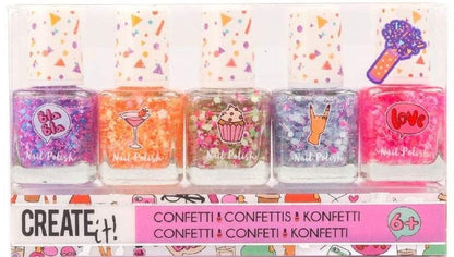 Create it Beauty Create it! nail polish confetti 5pk