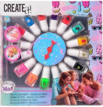 Create it Toys Create it! nail polish + spinning wheel 16 bottles