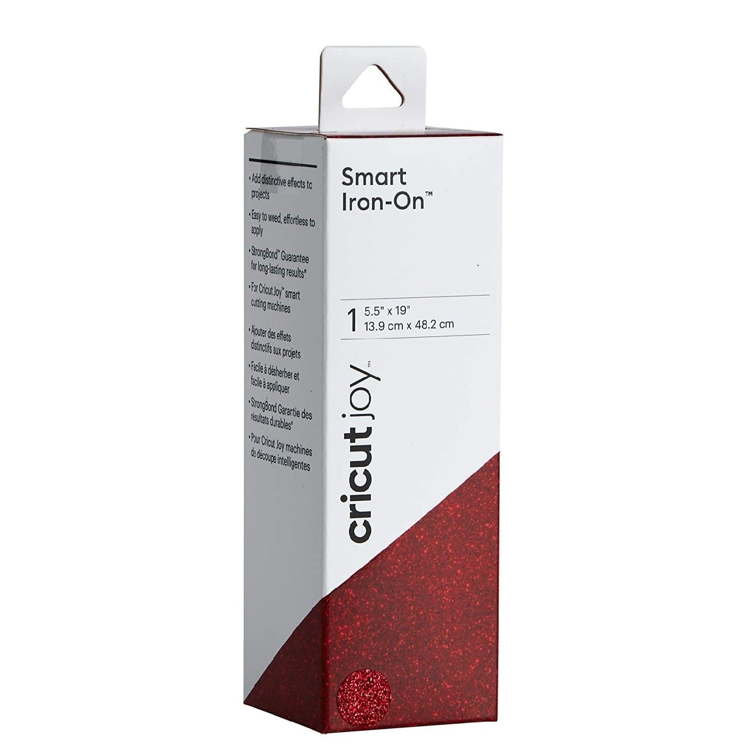 Cricut Toys Cricut Joy Smart Iron-On 14x48cm (Glitter Red)