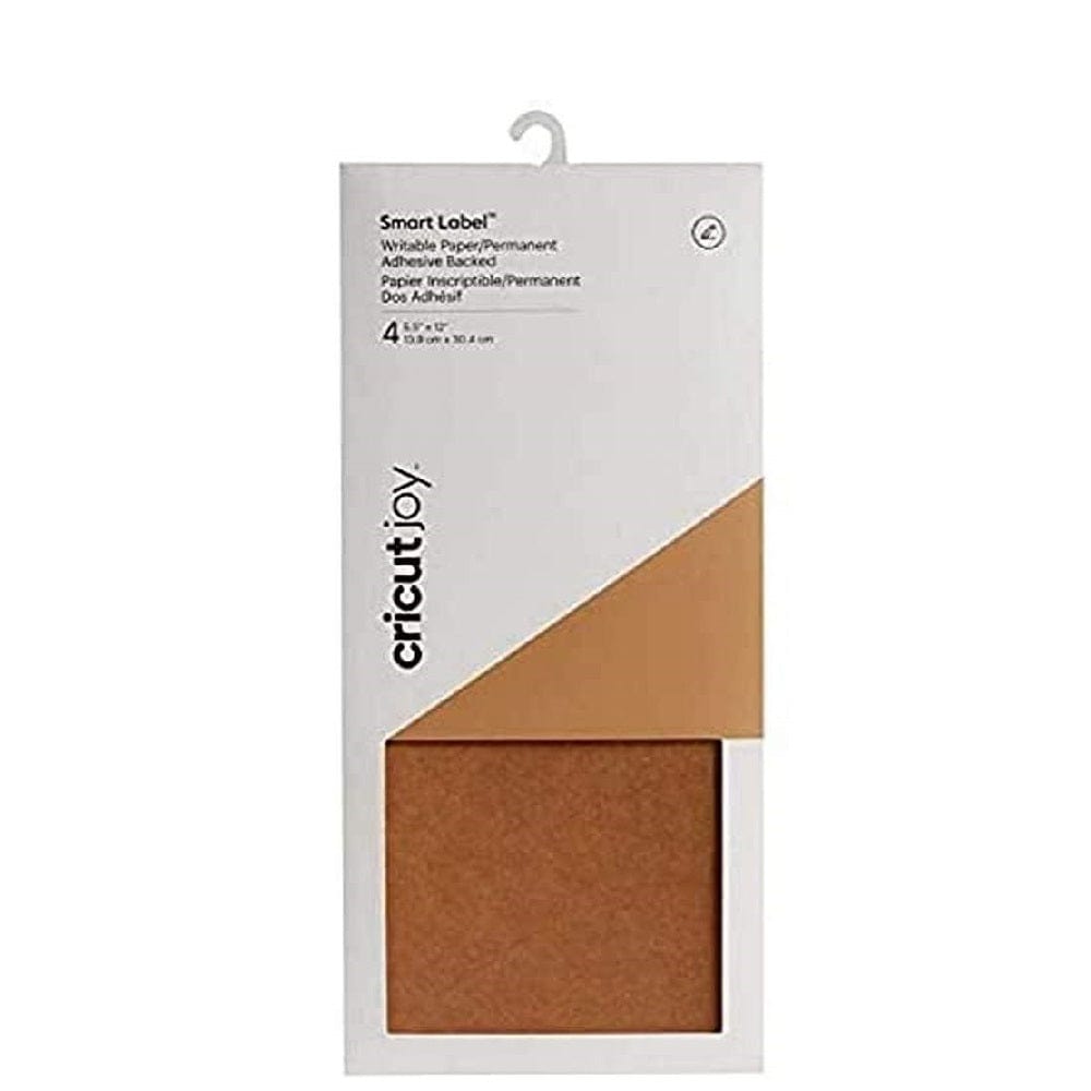 Cricut Toys Cricut Joy Smart Labels 14x30cm 4-pack (Kraft Brown)