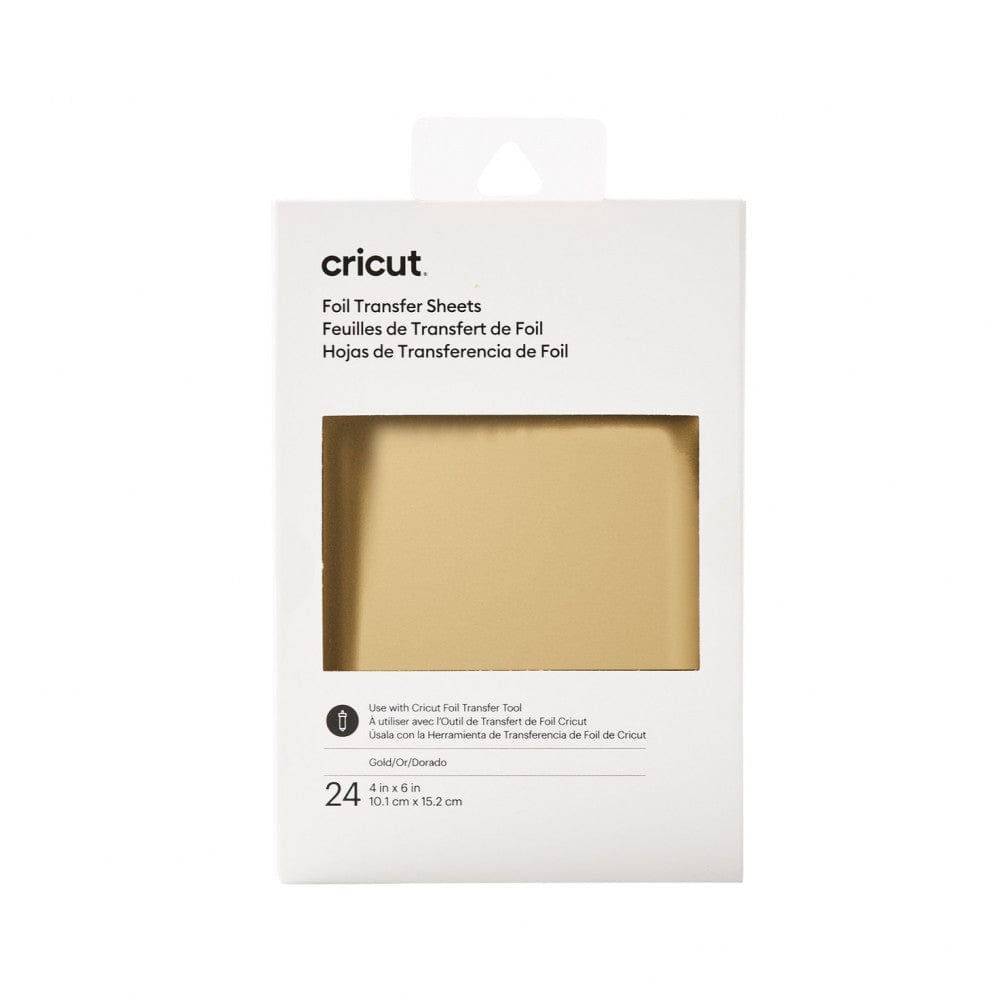 Cricut Toys Cricut Transfer Foil Sheets 10x15cm 24 sheets (Gold)