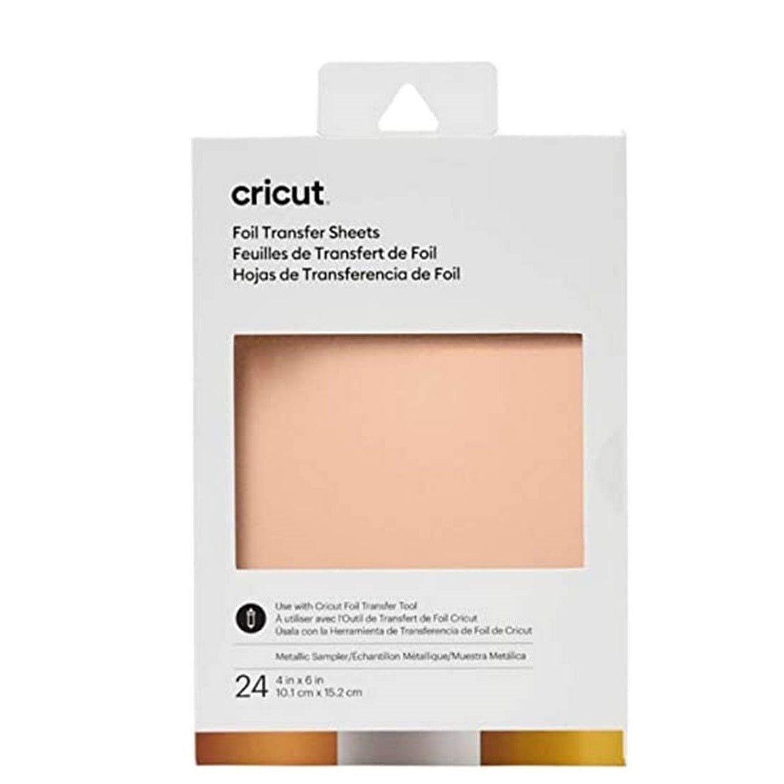 Cricut Toys Cricut Transfer Foil Sheets 10x15cm 24 sheets (Rose Gold)