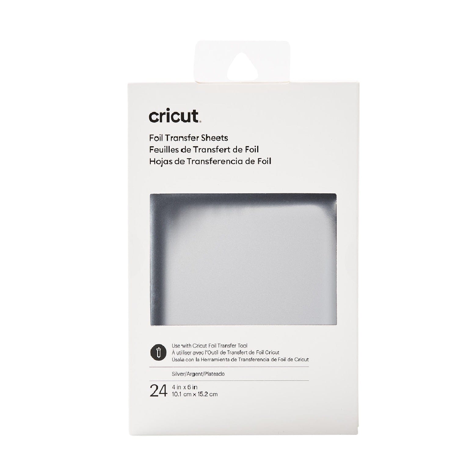 Cricut Toys Cricut Transfer Foil Sheets 10x15cm 24 sheets (Silver)