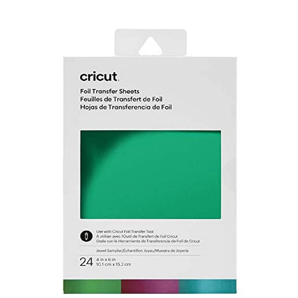 Cricut Toys Cricut Transfer Foil Sheets Sampler 10x15cm 24 sheets (Jewel)