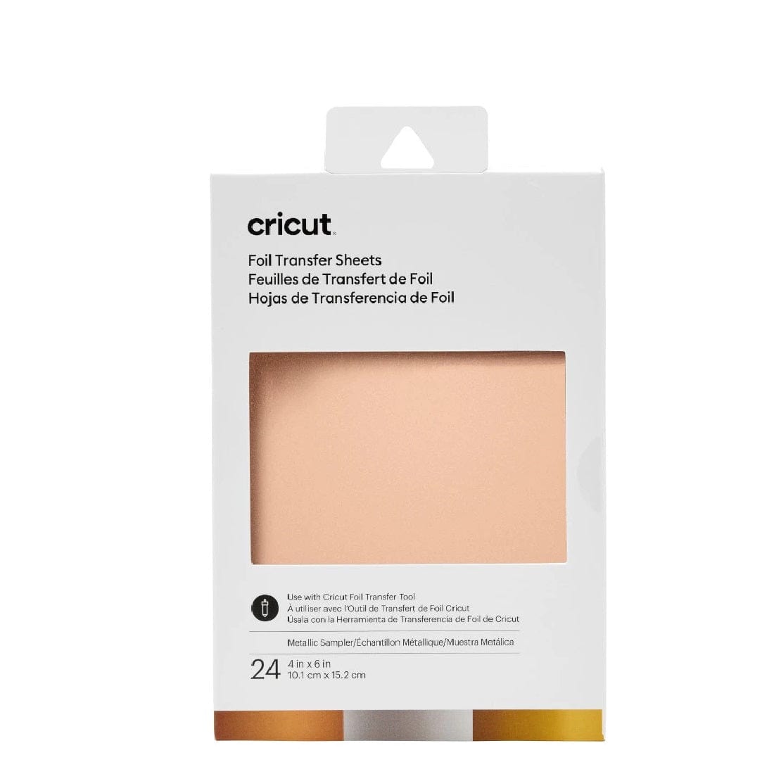 Cricut Toys Cricut Transfer Foil Sheets Sampler 10x15cm 24 sheets (Metallic)