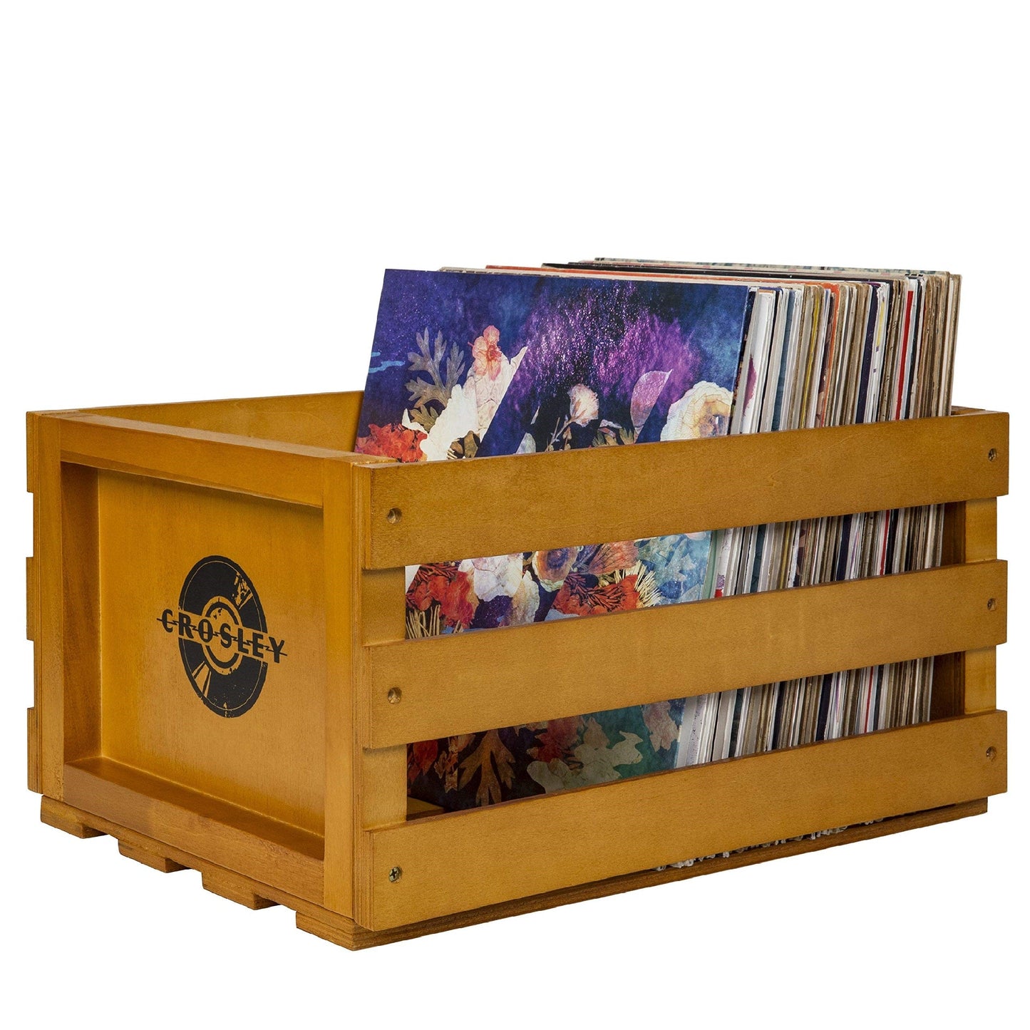 Crosley Electronics Crosley Record Storage Crate - Acorn