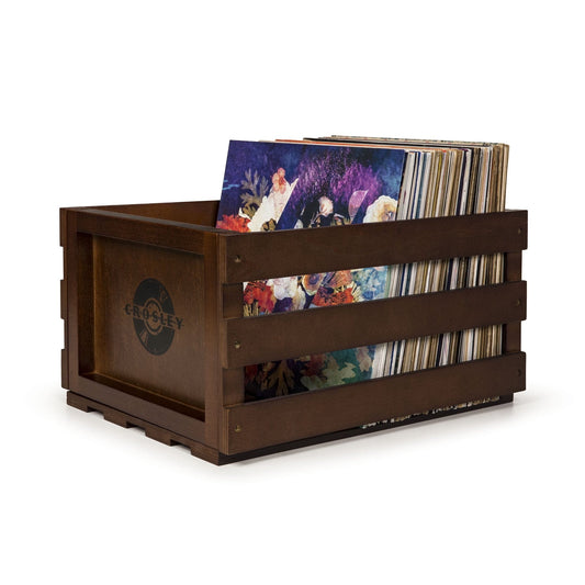 Crosley Electronics Crosley Record Storage Crate - Mahogany