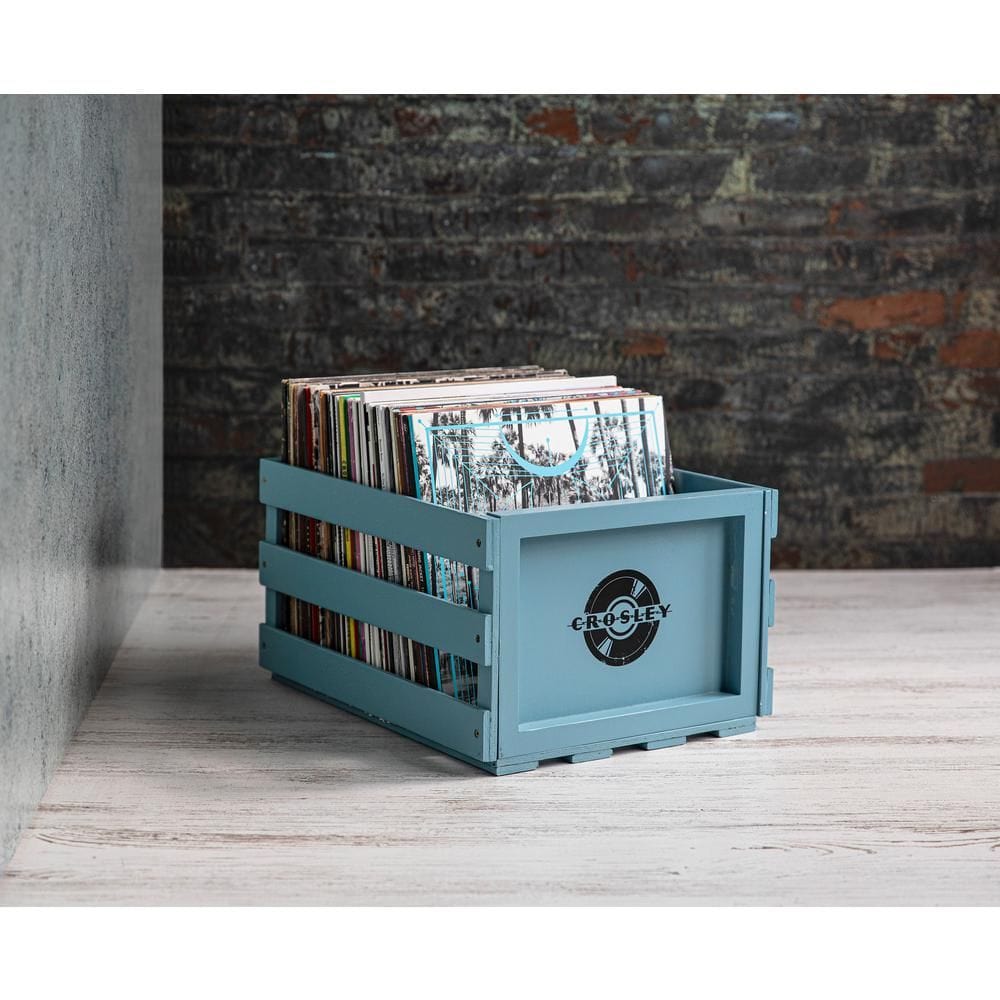 Crosley Electronics Crosley Record Storage Crate - Tourmaline