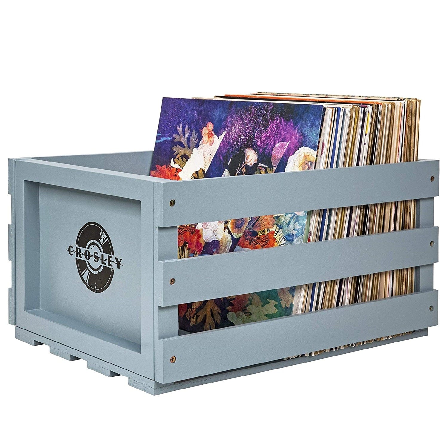 Crosley Electronics Crosley Record Storage Crate - Tourmaline