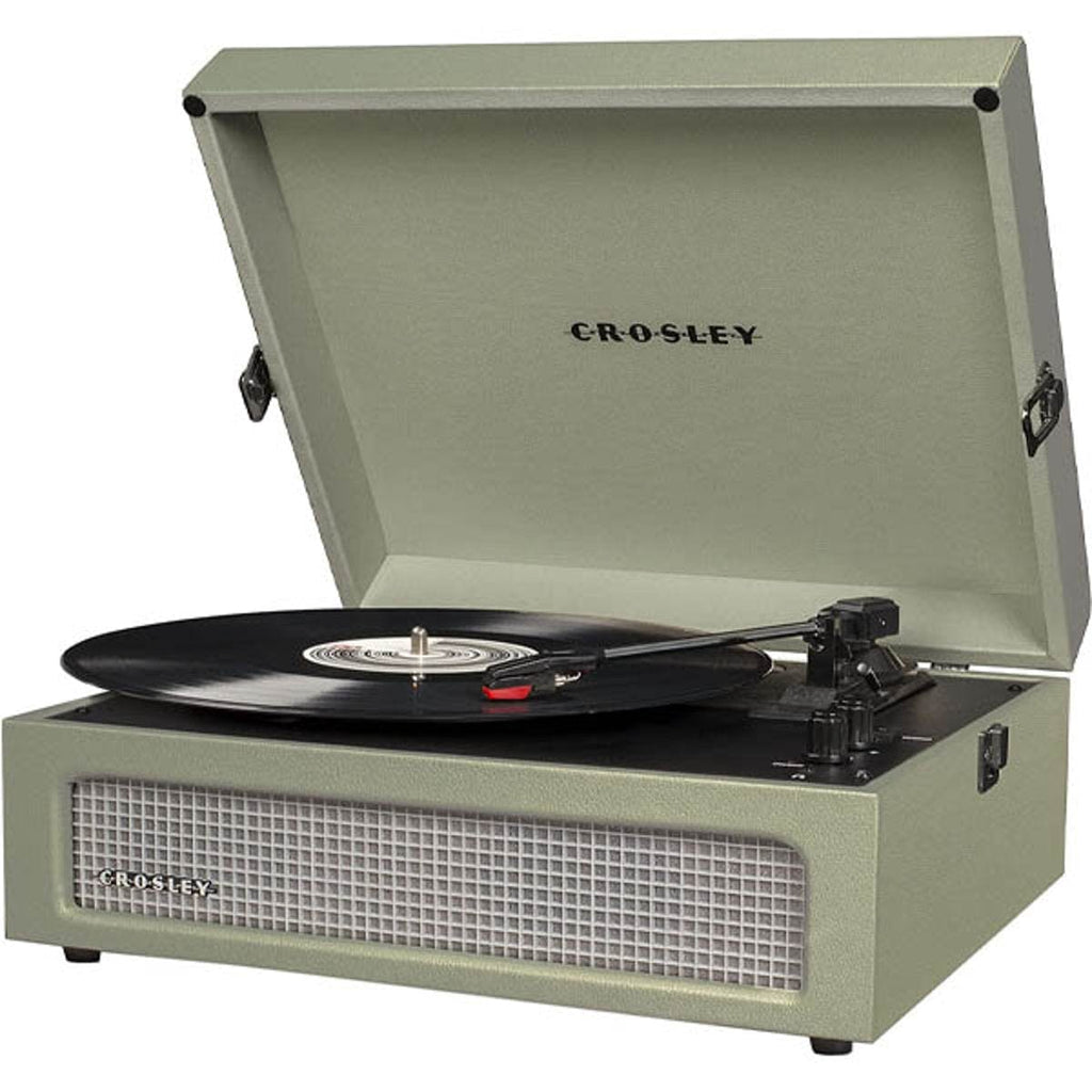 Crosley Electronics Crosley Voyager Portable Turntable With Bluetooth Out - Sage