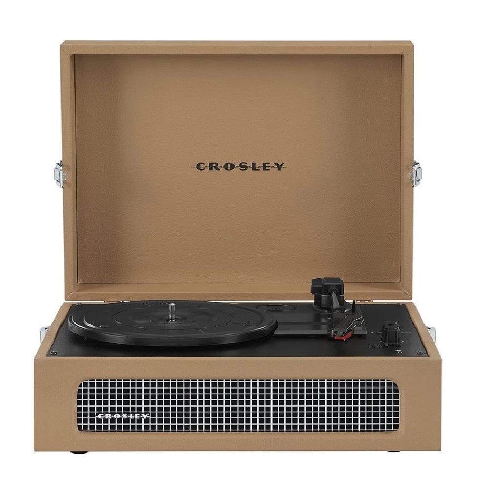 Crosley Electronics Crosley Voyager Portable Turntable With Bluetooth Out -Tan