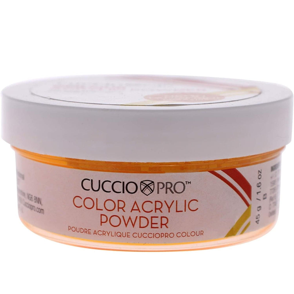 Cuccio Pro Beauty Cuccio Neon Tangerine Coloured Acrylic Powder 45g