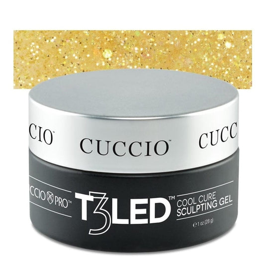 Cuccio Pro Beauty Cuccio T3 Led/uv Gold Rush Nail Polish Gel 28g