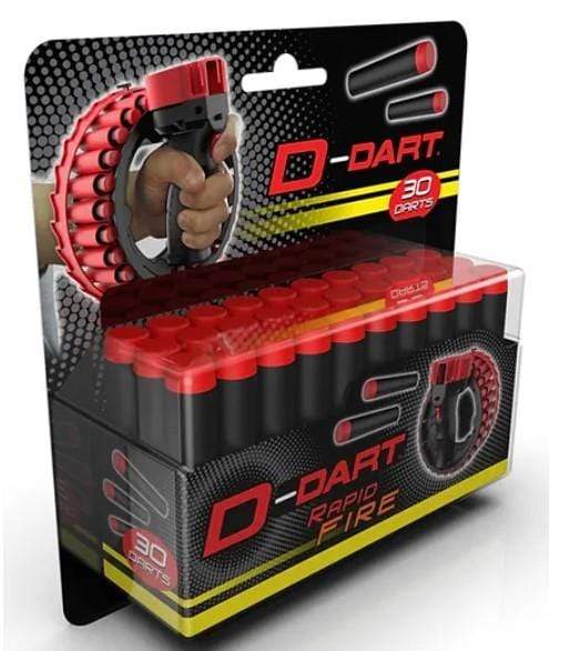 - D-Dart Toys D-Dart Refill Pack of 30 Suction Cup - Multicolour