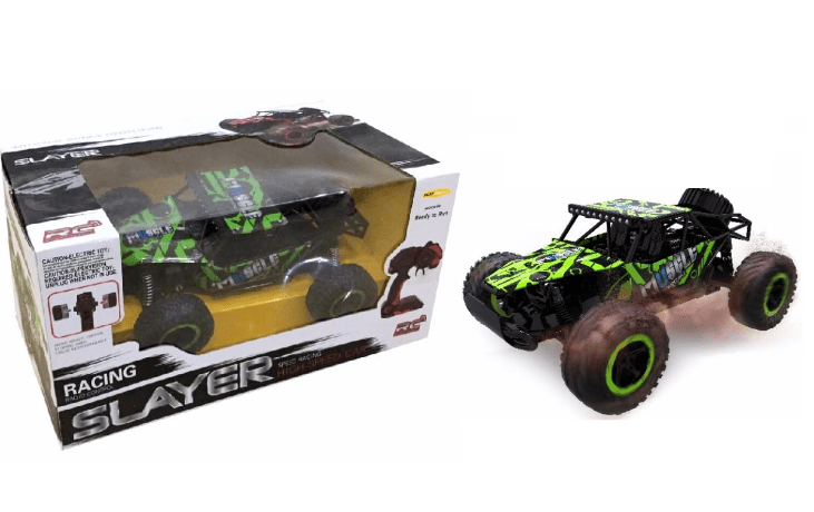 D-Power - Cross Country Vehicle 1:16 2.4G R/C - Buggy-Green