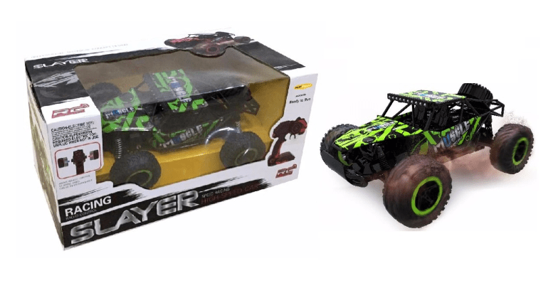 D-Power - Cross Country Vehicle 1:16 2.4G R/C - Muscle-Green