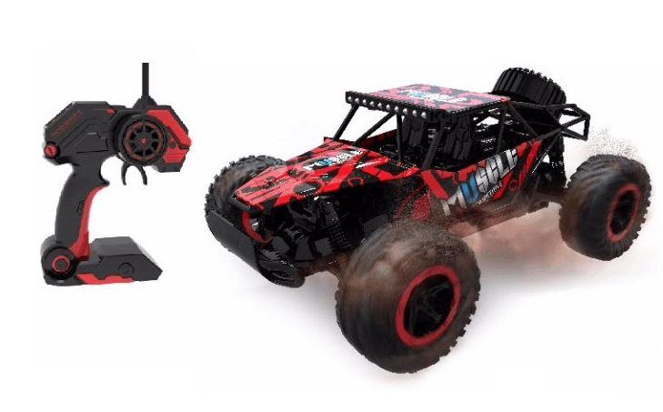 D-Power - Cross Country Vehicle 1:16 2.4G R/C - Muscle-Red