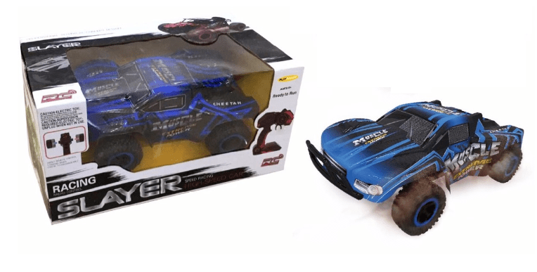 D-Power - Cross Country Vehicle 1:16 R/C-Muscle Extreme-Blue