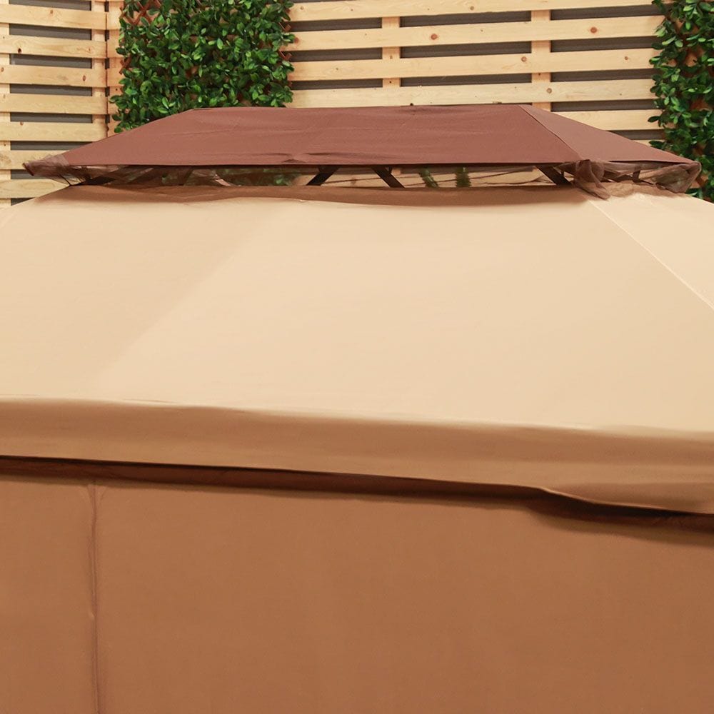 Danube Home & Kitchen Danube Home Roma Gazebo - Beige