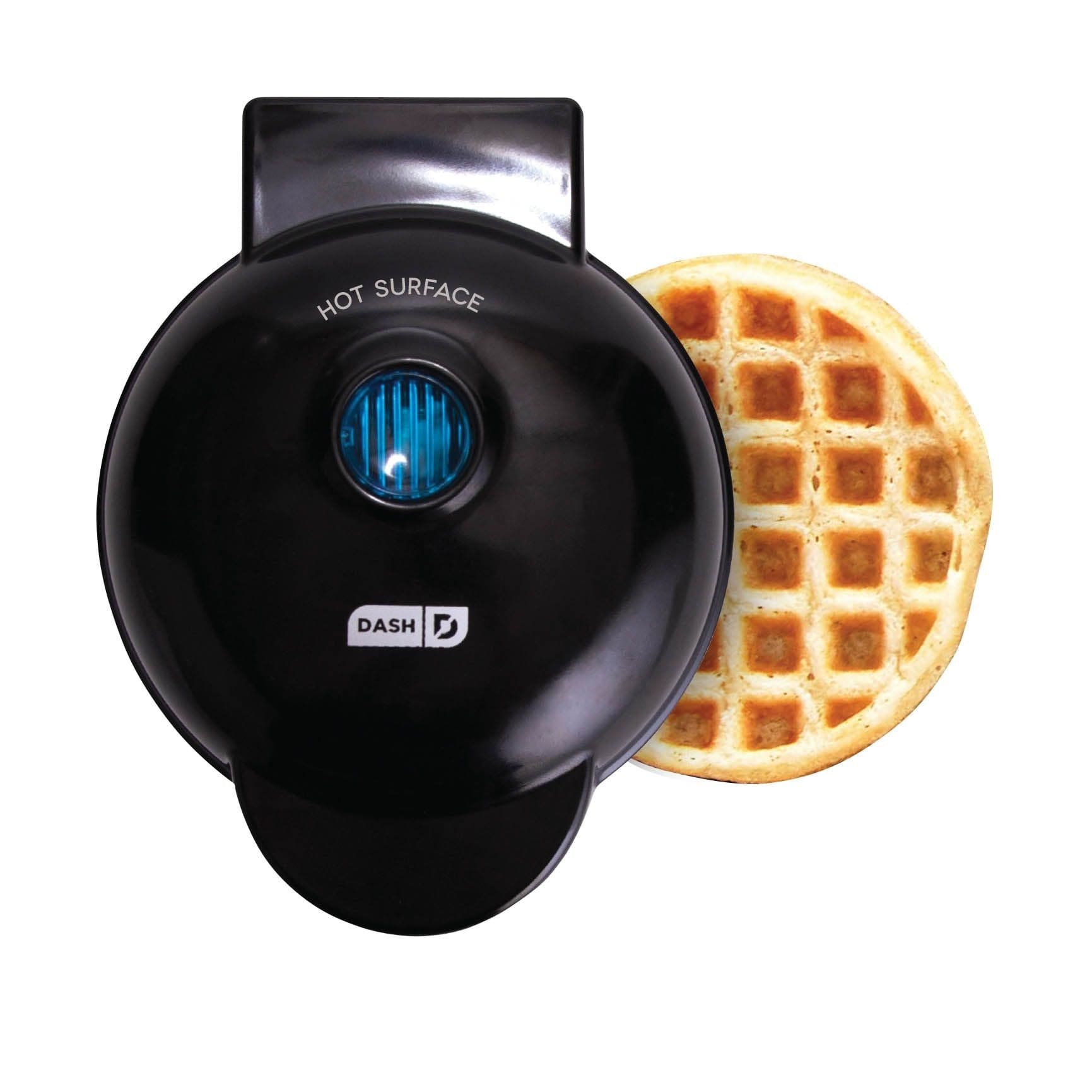 Dash Home & Kitchen Mini Waffle Maker Machine - Black