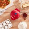 Dash Home & Kitchen Mini Waffle Maker Machine - Red