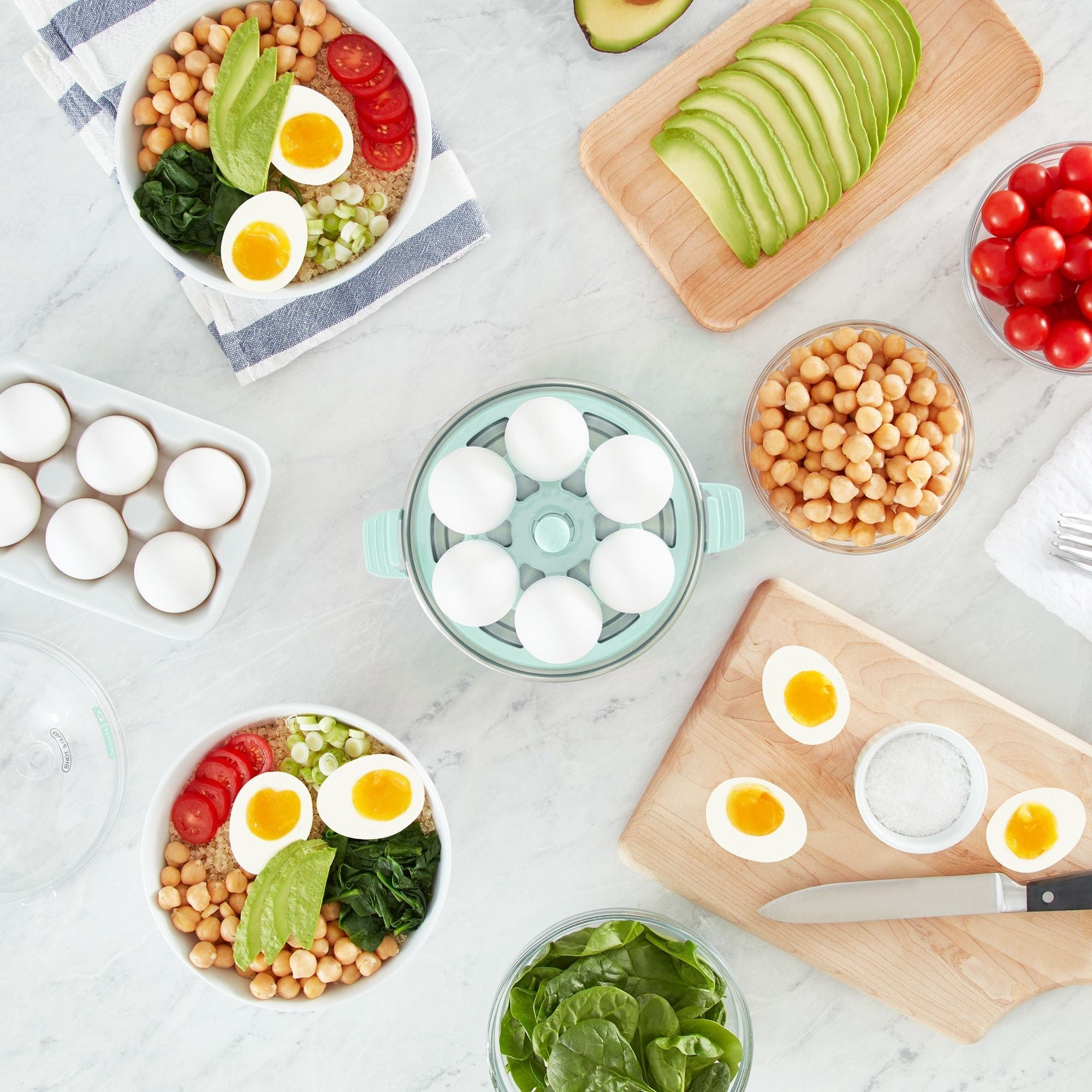 Rapid Egg Cooker Aqua