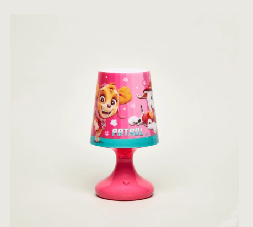 DC Comics Toys Paw Patrol LED Color Changing Lamp Pink