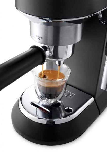 De'Longhi Appliances De'loghi Dedica Style Pump Espresso Coffee Machine Black  - EC685.BK