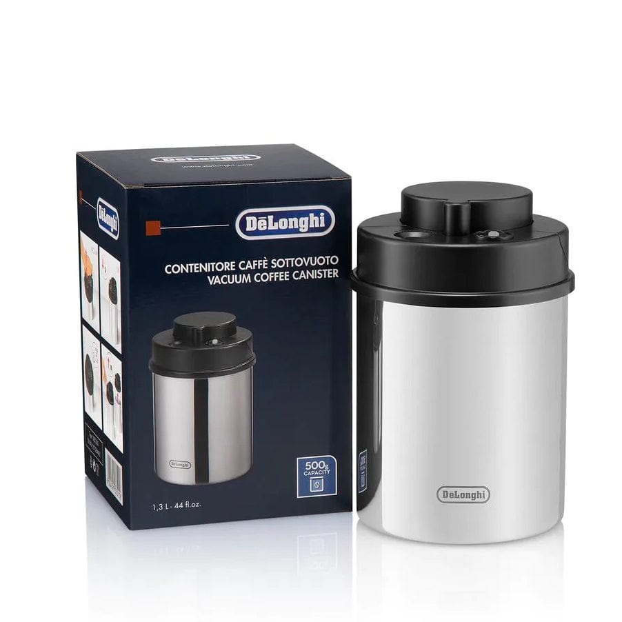 De'Longhi Appliances De'Longhi Coffee Canister, Vacuum Stainless Steel, DLSC063
