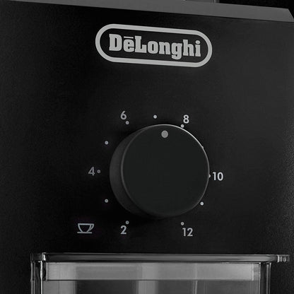 De'Longhi Appliances De'Longhi Electric 12 Cup Burr Grinder Black KG79