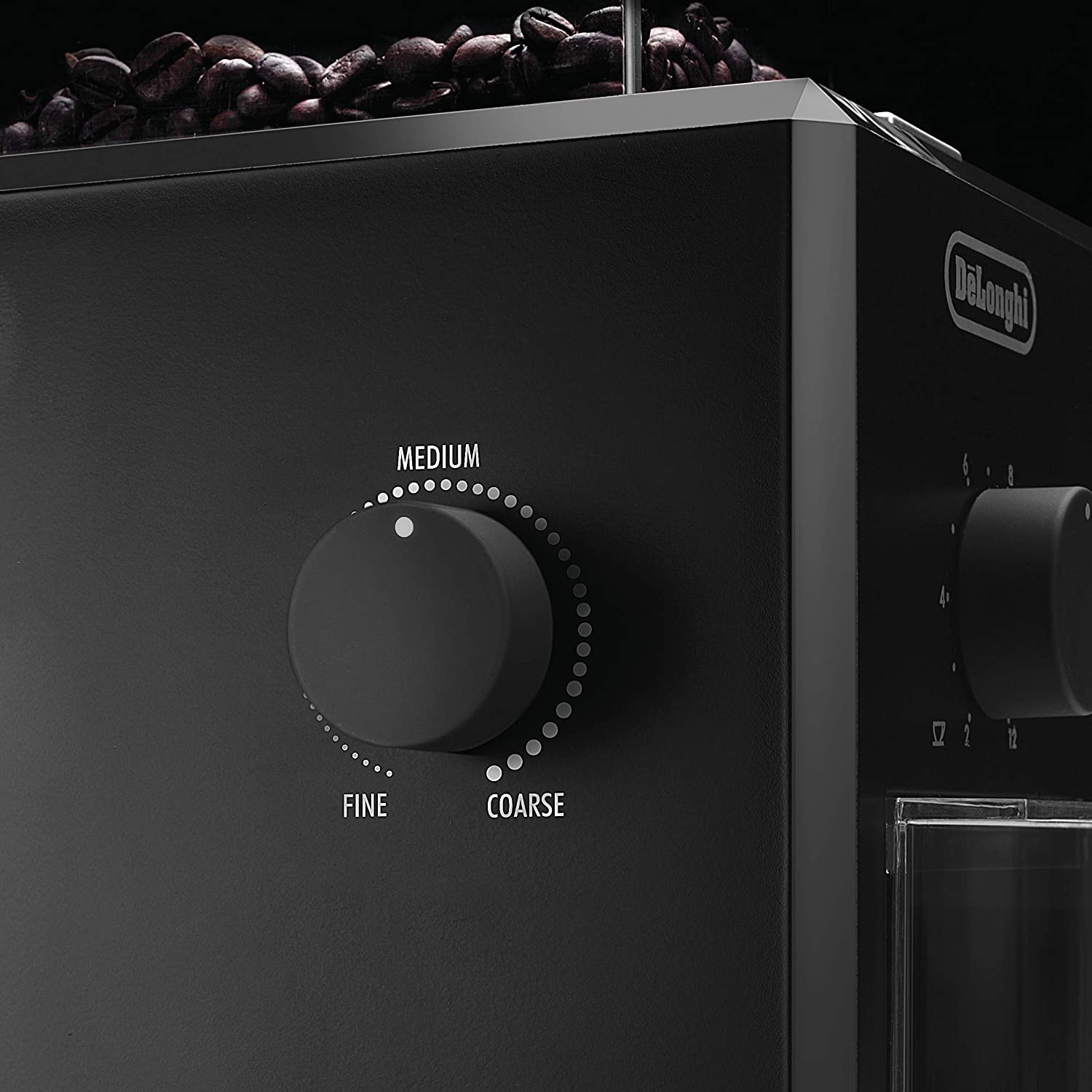 De'Longhi Appliances De'Longhi Electric 12 Cup Burr Grinder Black KG79