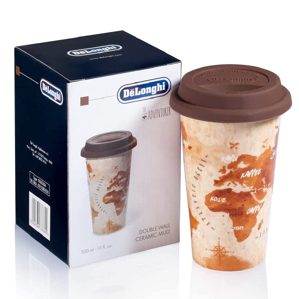 De'Longhi Appliances De'Longhi Hot Coffee Travel Mug Adventurer Theme, DLSC056