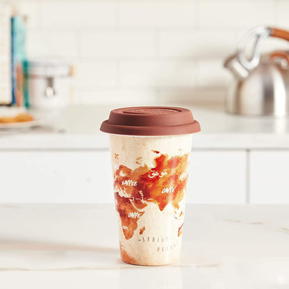De'Longhi Appliances De'Longhi Hot Coffee Travel Mug Adventurer Theme, DLSC056