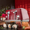 De'Longhi Appliances De'Longhi Icona Capitals 4-Slice Toaster CTOC4003.R