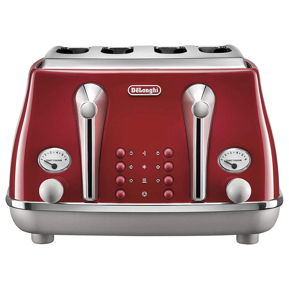 De'Longhi Appliances De'Longhi Icona Capitals 4-Slice Toaster CTOC4003.R