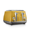 De'Longhi Appliances De'Longhi Icona Capitals 4-Slice Toaster CTOC4003.Yellow