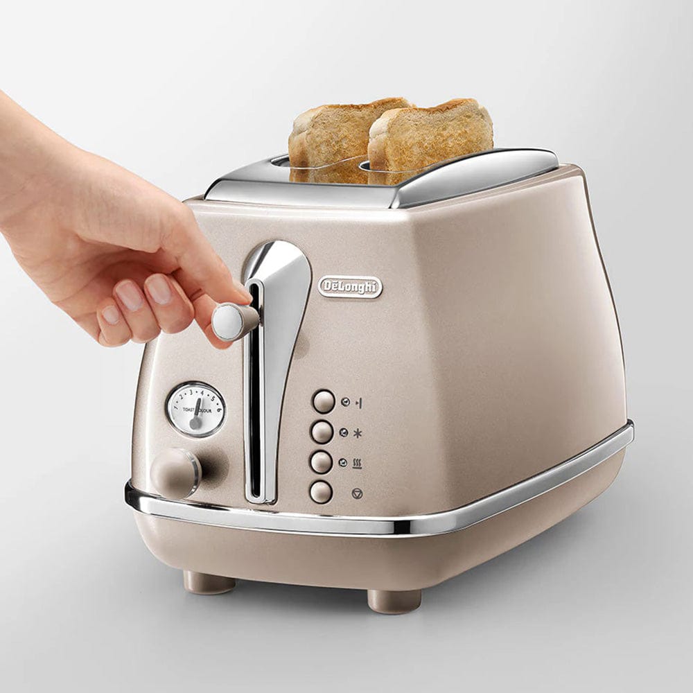 De'Longhi Appliances De'Longhi Icona Metallics 2-Slice Toaster CTOT2003.BG
