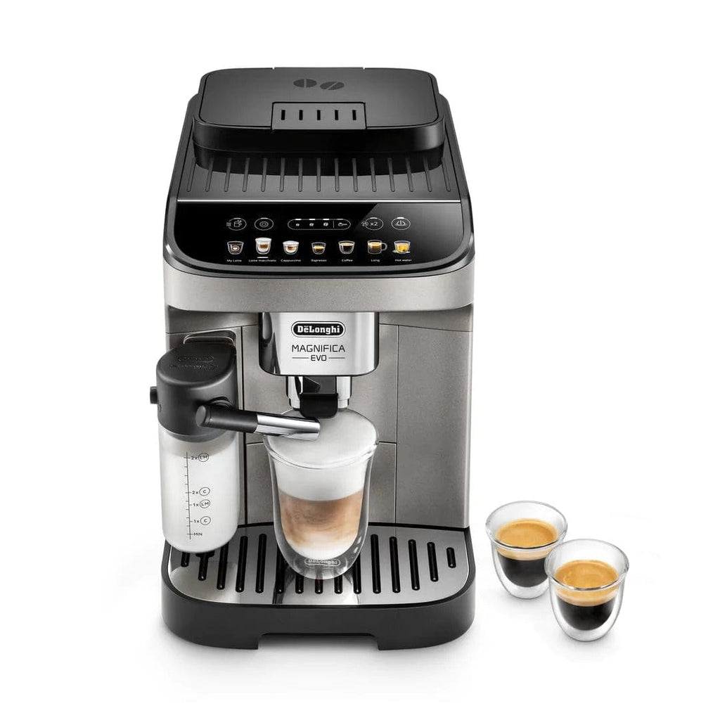 De'Longhi Appliances De'Longhi Magnifica Evo Automatic Coffee Machine Titanium Blk - ECAM290.81.TB