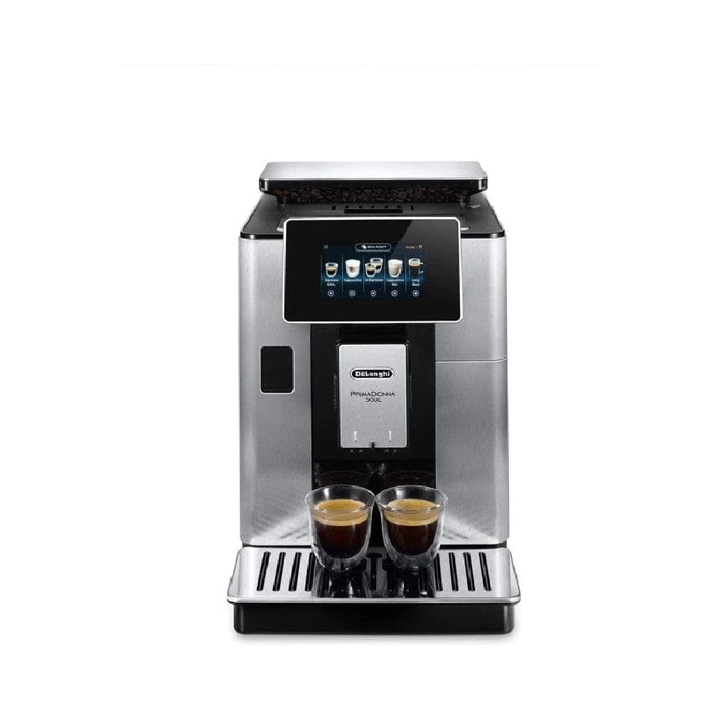 De'Longhi Appliances De'Longhi Primadonna Soul Fully Automatic Coffee Machine Metal Blk - ECAM610.75.MB